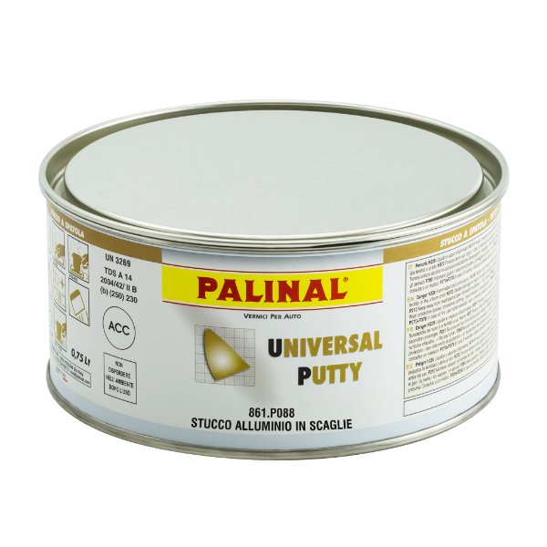 861.P088, ALUMINIUM PUTTY WITH FLAKES GREY